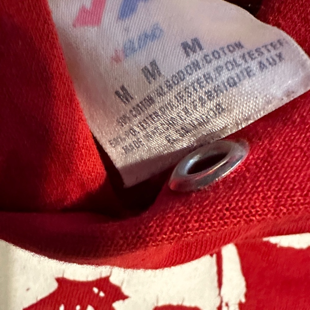 RARE Y2K Vintage “The Sounds” Band Concert Red Graphic Hoodie - Picture 2 of 3